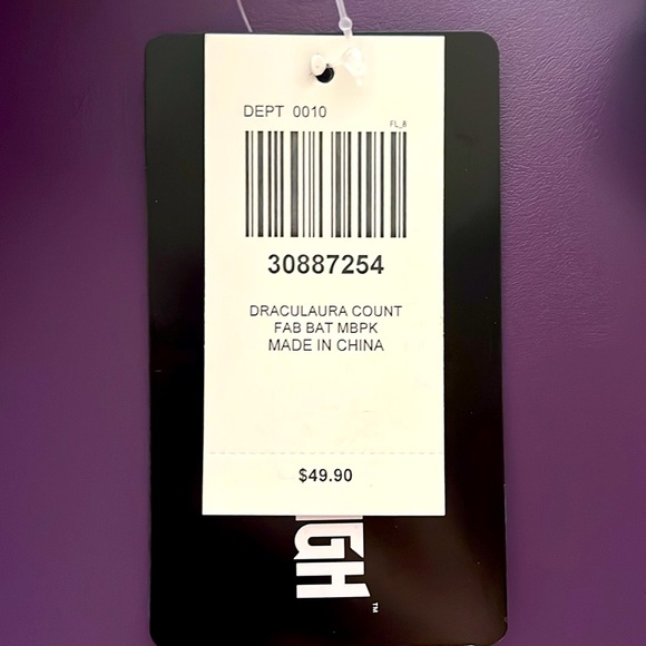 Brand New W/ Tags Monster High Draculaura Count Fabulous Figural Mini Backpack - Picture 6 of 6